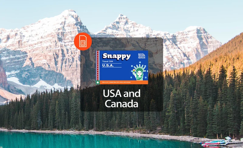 4G LTE Customizable SIM Card (MNL Delivery) for USA and Canada