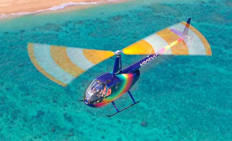 45-Minute Kona Coastal Sights Unseen Helicopter Tour