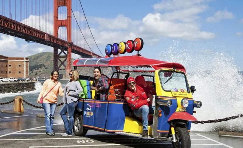 Private San Francisco Tuk Tuk City Tour