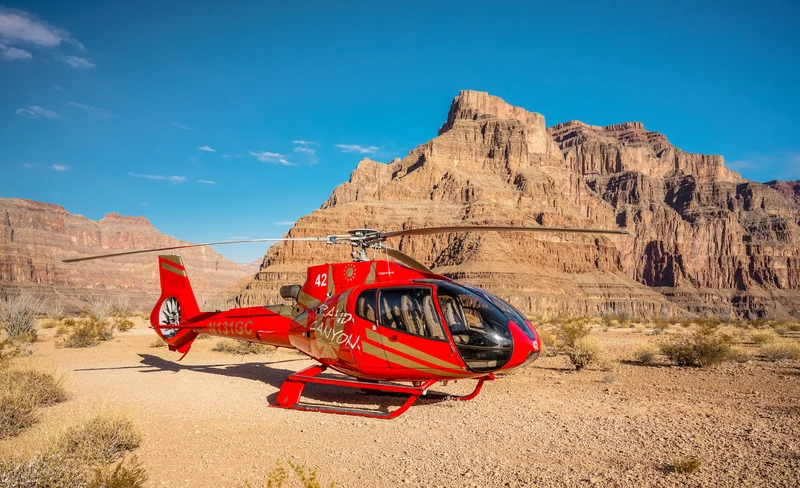 King of Canyons Helicopter Tour of Grand Canyon West Rim (with Landing) from Las Vegas