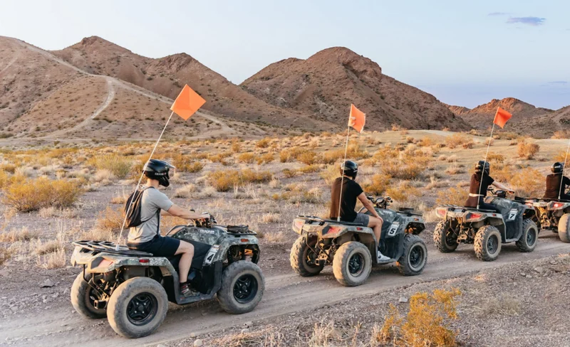 Desert Sunset ATV Tour in Las Vegas