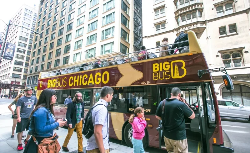 Chicago Big Bus Hop-On Hop-Off Tours (Open-Top)