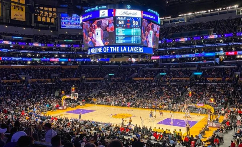 Los Angeles Lakers Basketball Game Ticket at Crypto.com Arena