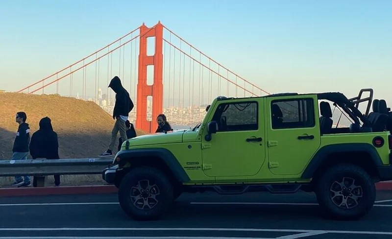 Sunset or Evening Private Jeep Tour of San Francisco