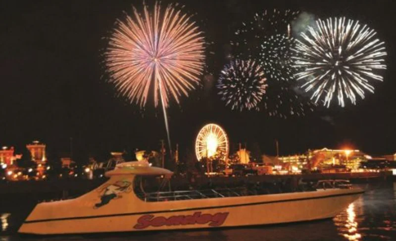 Seadog Lakefront Fireworks Cruise in Chicago