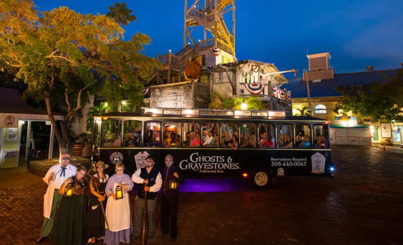 Key West Ghosts and Gravestones Trolley Tour